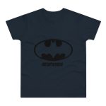Camiseta hombre punto liso - Azul marino - Rata Pinyada Batman