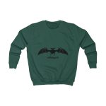 Sudadera infantil - Verde botella - Rat penat: Ratapinada
