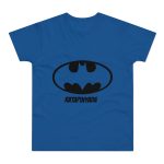 Camiseta hombre punto liso - Azul royal intenso - Rata Pinyada Batman