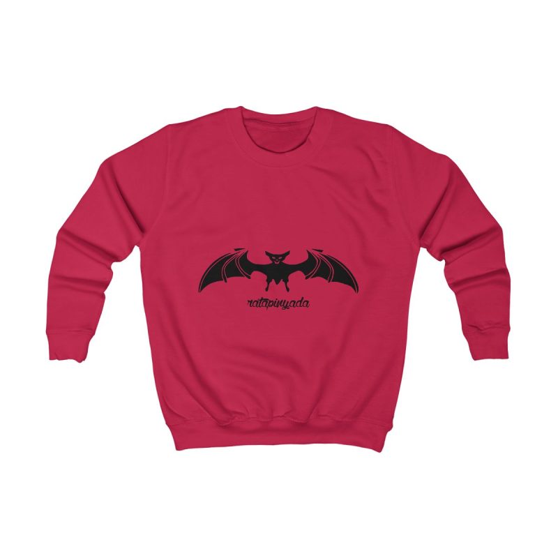 Sudadera infantil - Rojo fuego - Rat penat: Ratapinada