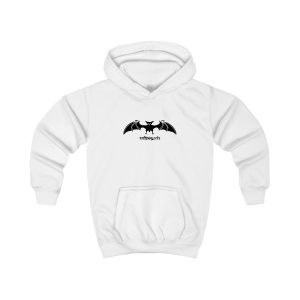 Sudadera con capucha infantil - Blanco artico - Rat penat: Ratapinada