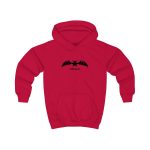 Sudadera con capucha infantil - Rojo fuego - Rat penat: Ratapinada Sudadera con capucha infantil - Rojo fuego - Rat penat: Ratapinada