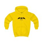 Sudadera con capucha infantil - Amarillo sol - Rat penat: Ratapinada Sudadera con capucha infantil - Amarillo sol - Rat penat: Ratapinada