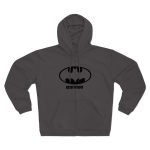 Sudadera capucha con cremallera premium - Antracita - Rata Pinyada Batman Sudadera capucha con cremallera premium - Antracita - Rata Pinyada Batman