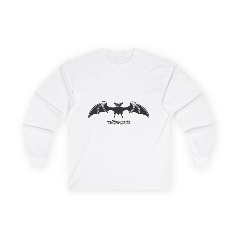 Camiseta manga larga - Blanco - Rat penat: Ratapinada