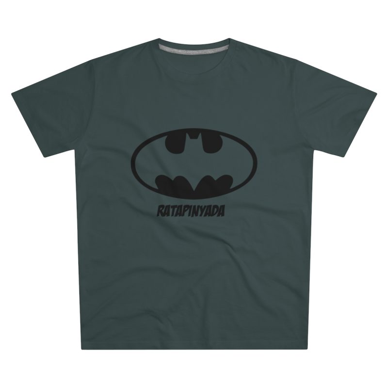 Camiseta hombre corte moderno - Gris marengo - Rata Pinyada Batman