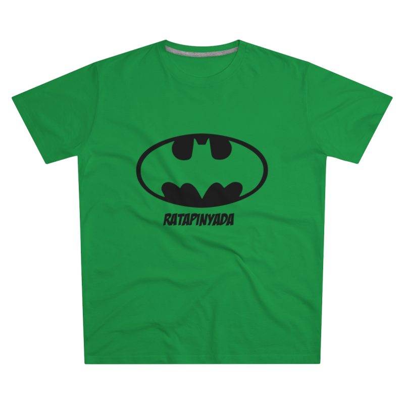 Camiseta hombre corte moderno - Verde Kelly - Rata Pinyada Batman