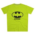 Camiseta hombre corte moderno - Verde lima - Rata Pinyada Batman