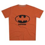 Camiseta hombre corte moderno - Naranja - Rata Pinyada Batman