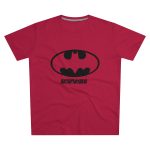 Camiseta hombre corte moderno - Rojo - Rata Pinyada Batman