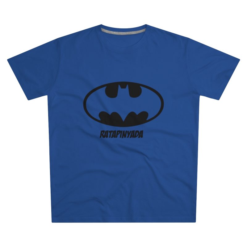 Camiseta hombre corte moderno - Azul royal intenso - Rata Pinyada Batman