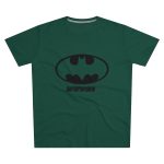 Camiseta hombre corte moderno - Verde botella - Rata Pinyada Batman