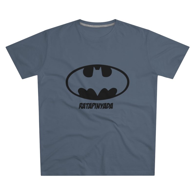 Camiseta hombre corte moderno - Azul marino - Rata Pinyada Batman