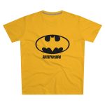 Camiseta hombre corte moderno - Amarillo girasol - Rata Pinyada Batman