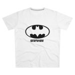 Camiseta hombre corte moderno - Blanco - Rata Pinyada Batman