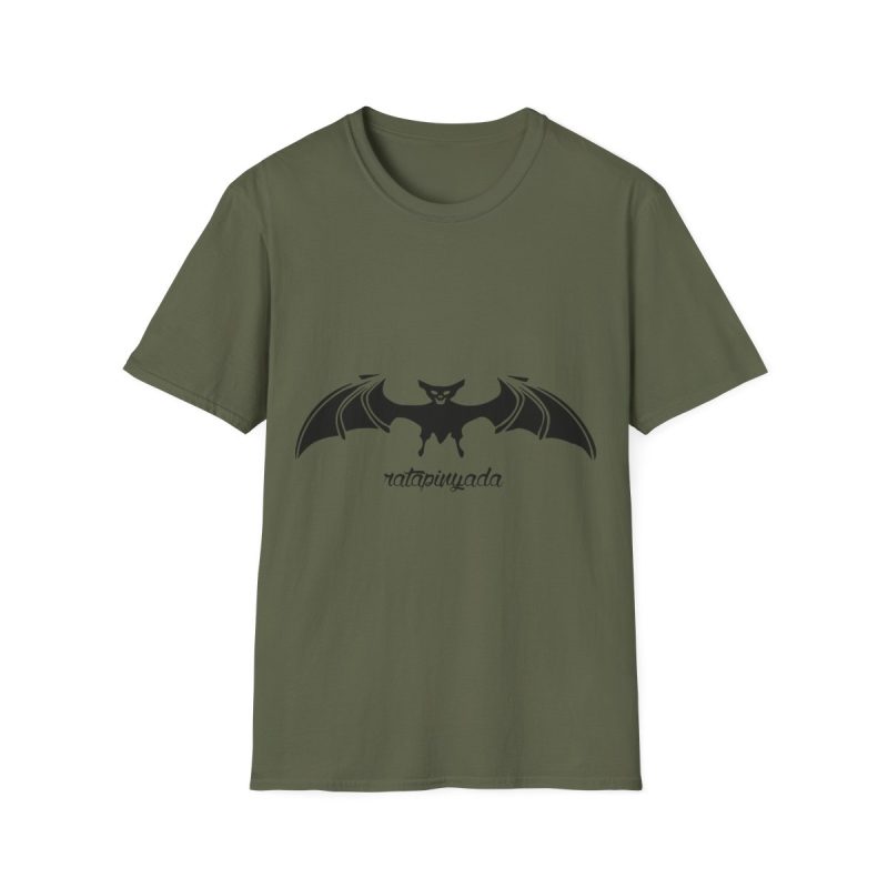 Camiseta Softstyle - Verde militar - Rat penat: Ratapinada