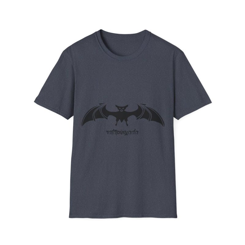 Camiseta Softstyle - Azul marino jaspeado - Rat penat: Ratapinada
