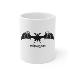 Taza de ceramica - Rat penat: Ratapinada