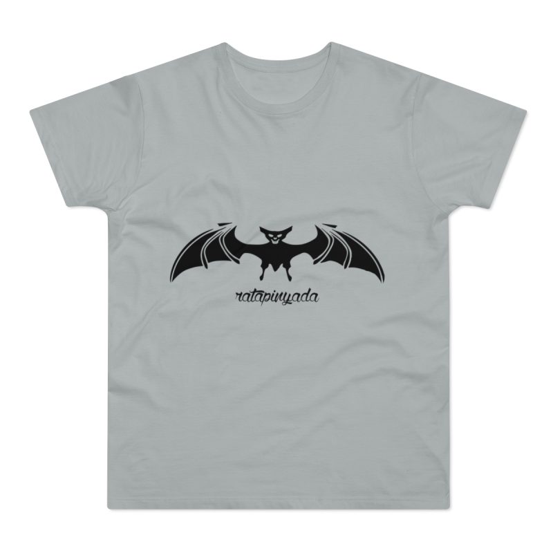 Camiseta hombre punto liso - Gris Pacifico - Rat penat: Ratapinada