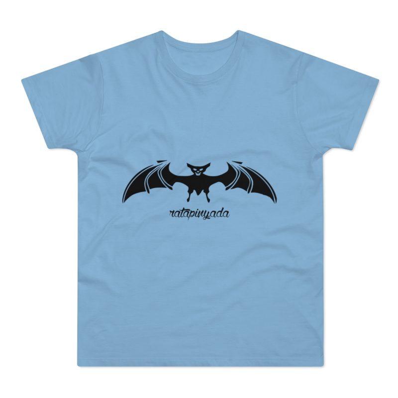 Camiseta hombre punto liso - Azul cielo - Rat penat: Ratapinada