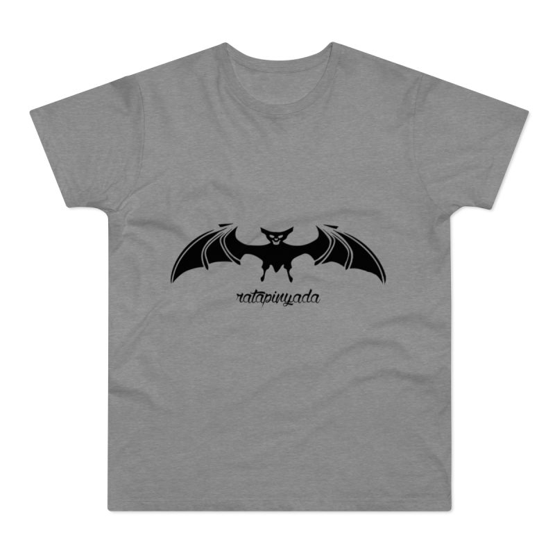 Camiseta hombre punto liso - Gris deportivo jaspeado - Rat penat: Ratapinada