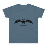 Camiseta hombre punto liso - Azul piedra - Rat penat: Ratapinada