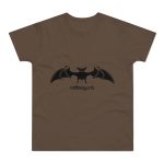 Camiseta hombre punto liso - Marron chocolate - Rat penat: Ratapinada