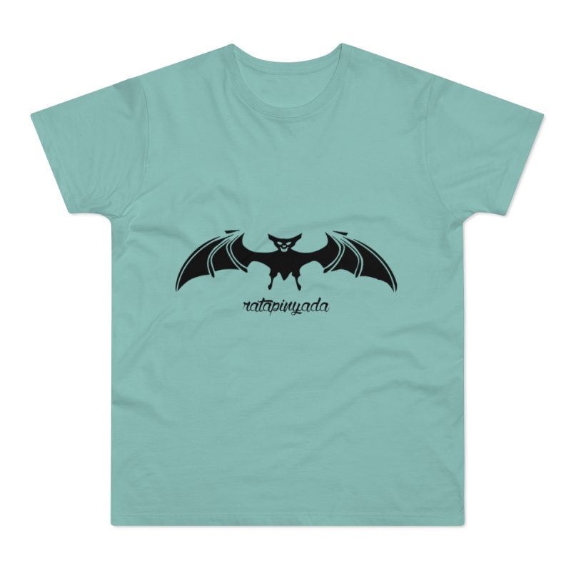 Camiseta hombre punto liso - Verde menta - Rat penat: Ratapinada