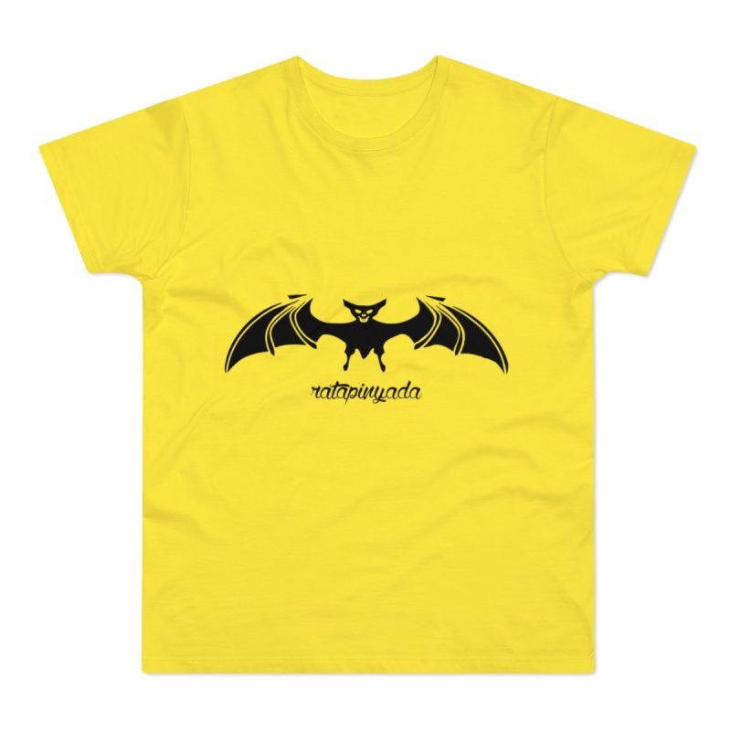 Camiseta hombre punto liso - Amarillo solar - Rat penat: Ratapinada