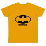 Camiseta punto liso - Albaricoque - Rata Pinyada Batman