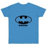 Camiseta punto liso - Azul celeste - Rata Pinyada Batman