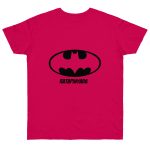 Camiseta punto liso - Fucsia - Rata Pinyada Batman