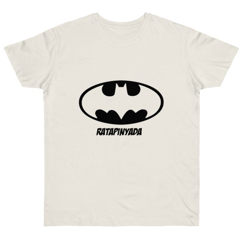 Camiseta punto liso - Natural - Rata Pinyada Batman
