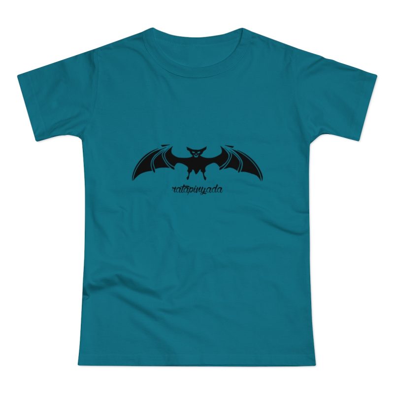 Camiseta mujer punto liso - Azul diva - Rat penat: Ratapinada