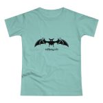 Camiseta mujer punto liso - Verde menta - Rat penat: Ratapinada
