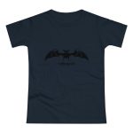 Camiseta mujer punto liso - Azul marino - Rat penat: Ratapinada