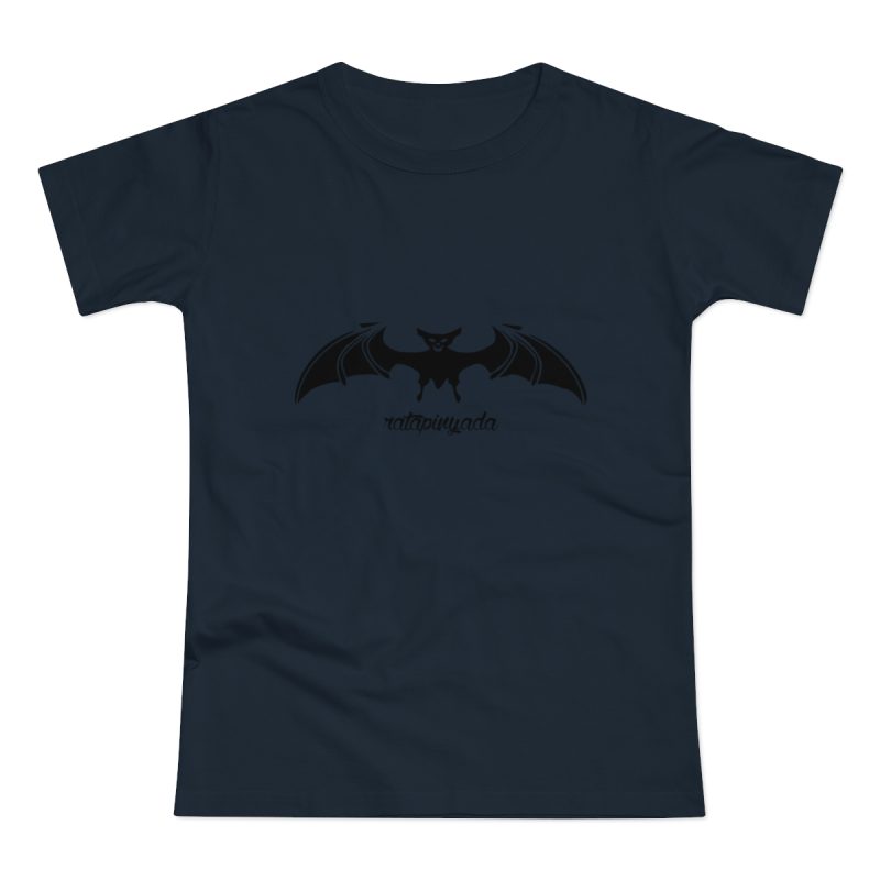 Camiseta mujer punto liso - Azul marino - Rat penat: Ratapinada