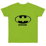Camiseta punto liso - Verde orquidea - Rata Pinyada Batman