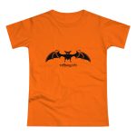 Camiseta mujer punto liso - Naranja - Rat penat: Ratapinada