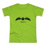 Camiseta mujer punto liso - Verde orquidea - Rat penat: Ratapinada