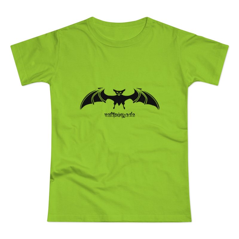 Camiseta mujer punto liso - Verde orquidea - Rat penat: Ratapinada