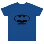 Camiseta punto liso - Azul royal intenso - Rata Pinyada Batman