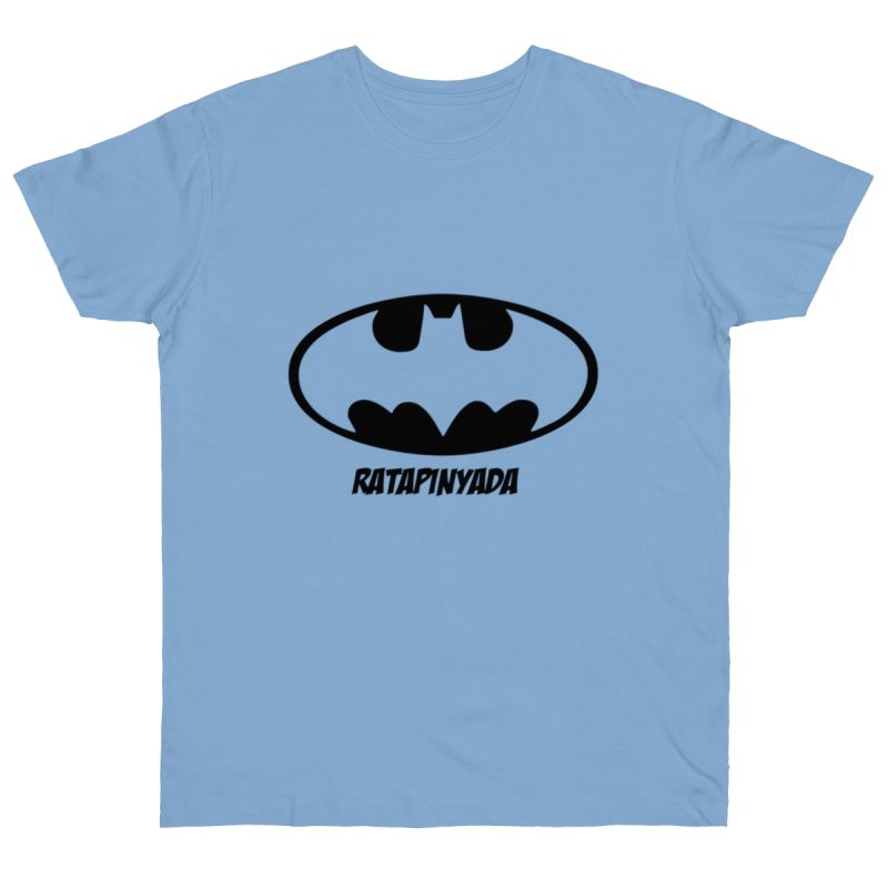 Camiseta punto liso - Azul cielo - Rata Pinyada Batman