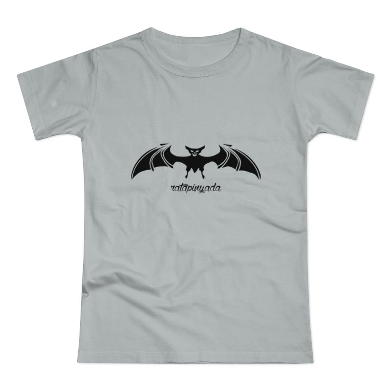 Camiseta mujer punto liso - Gris Pacifico - Rat penat: Ratapinada