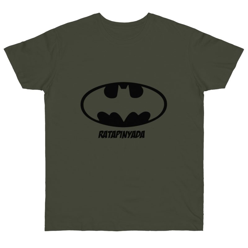 Camiseta punto liso - Caqui urbano - Rata Pinyada Batman
