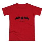 Camiseta mujer punto liso - Rojo - Rat penat: Ratapinada