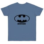 Camiseta punto liso - Azul vaquero - Rata Pinyada Batman