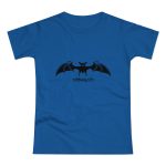 Camiseta mujer punto liso - Azul royal intenso - Rat penat: Ratapinada