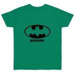 Camiseta punto liso - Verde Kelly - Rata Pinyada Batman