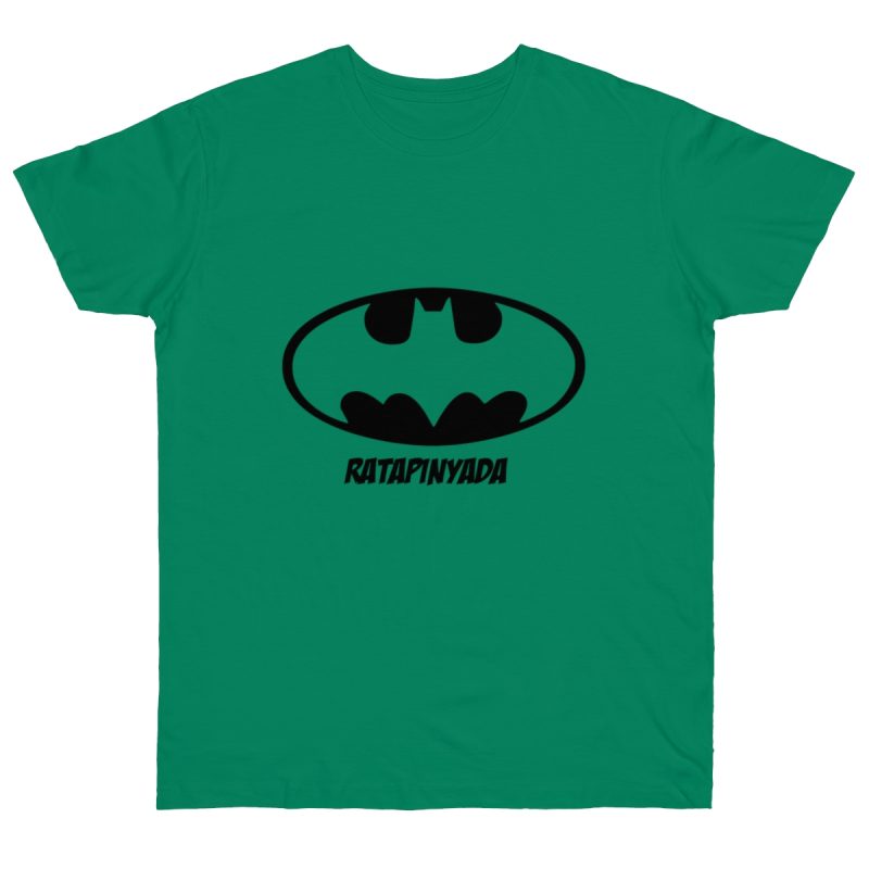 Camiseta punto liso - Verde Kelly - Rata Pinyada Batman